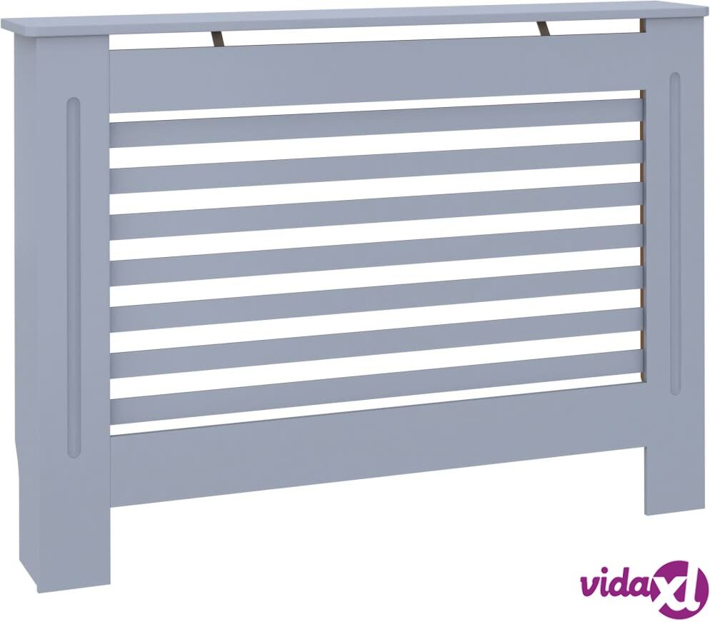 vidaXL Lämpöpatterin suoja antrasiitti 112x19x81 cm MDF vidaXL Lämpöpatterin suoja antrasiitti 112x19x81 cm MDF