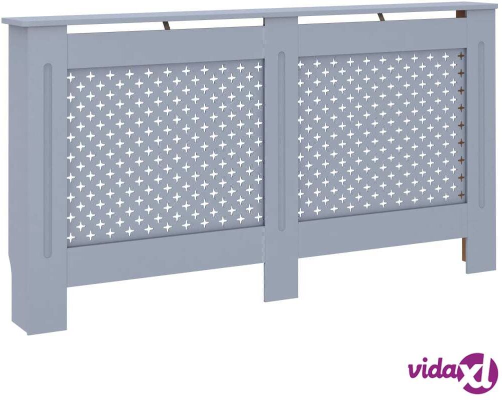 vidaXL Lämpöpatterin suoja antrasiitti 152x19x81 cm MDF vidaXL Lämpöpatterin suoja antrasiitti 152x19x81 cm MDF