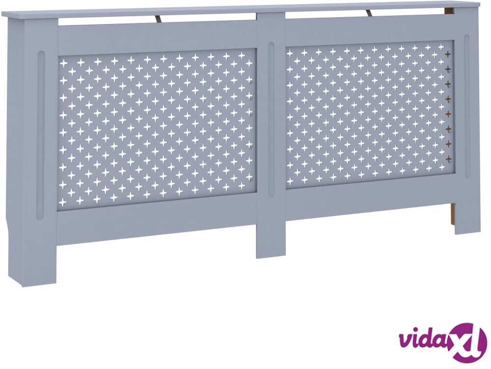 vidaXL Lämpöpatterin suoja antrasiitti 172x19x81 cm MDF vidaXL Lämpöpatterin suoja antrasiitti 172x19x81 cm MDF