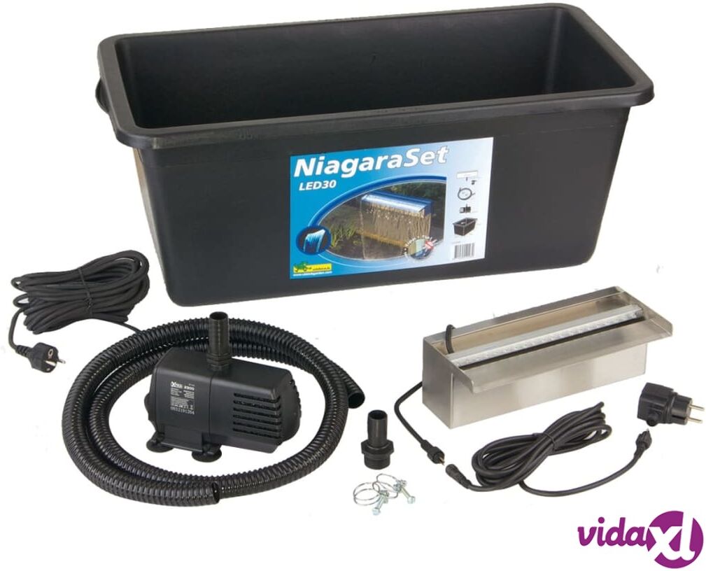 Ubbink Niagara Vesiputous Sarja 30 cm LEDeillä ja Pumpulla Ubbink Niagara Vesiputous Sarja 30 cm LEDeillä ja Pumpulla