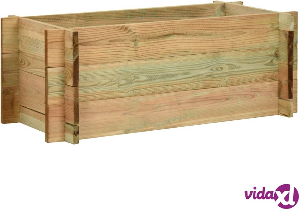 vidaXL Istutuslaatikko kyllästetty mänty 80 cm vidaXL Istutuslaatikko kyllästetty mänty 80 cm
