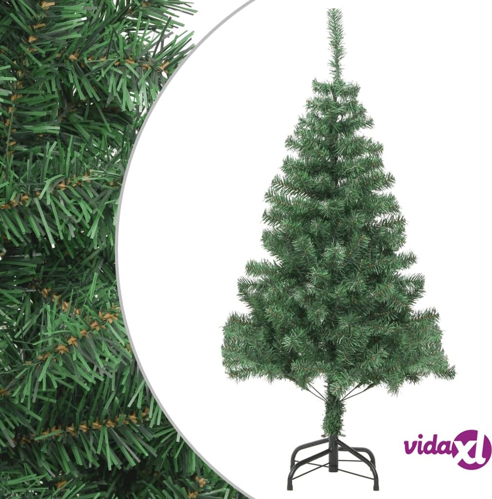 vidaXL Tekojoulukuusi teräsjalustalla 210 cm 910 oksaa vidaXL Tekojoulukuusi teräsjalustalla 210 cm 910 oksaa