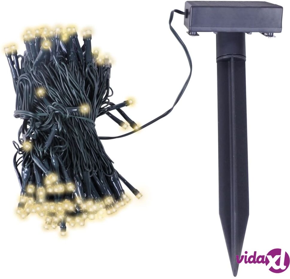 vidaXL LED Aurinkoenergian Valoketju Lämmin Valkoinen Joulukoriste vidaXL LED Aurinkoenergian Valoketju Lämmin Valkoinen Joulukoriste