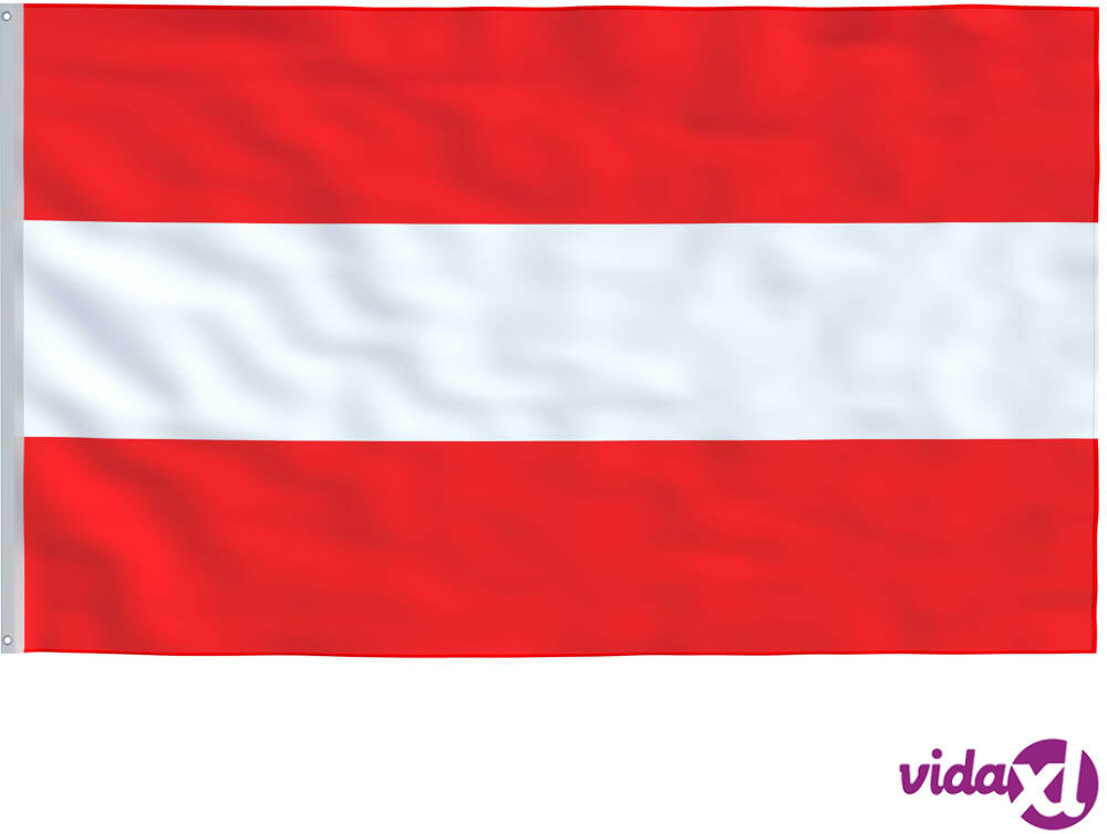 vidaXL Itävallan lippu 90x150 cm vidaXL Itävallan lippu 90x150 cm