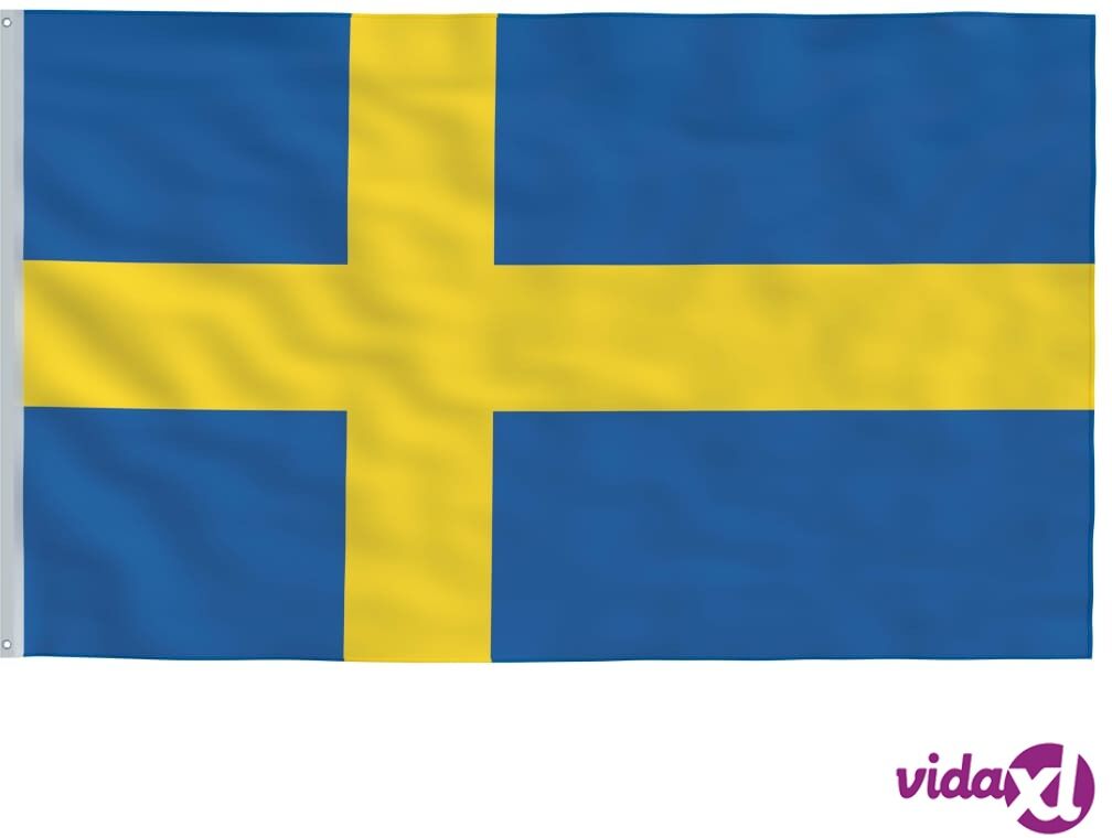 vidaXL Ruotsin lippu 90x150 cm vidaXL Ruotsin lippu 90x150 cm