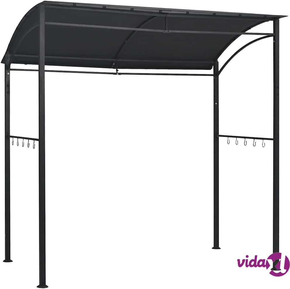 vidaXL BBQ-huvimaja 215x150x220 cm antrasiitti teräs vidaXL BBQ-huvimaja 215x150x220 cm antrasiitti teräs