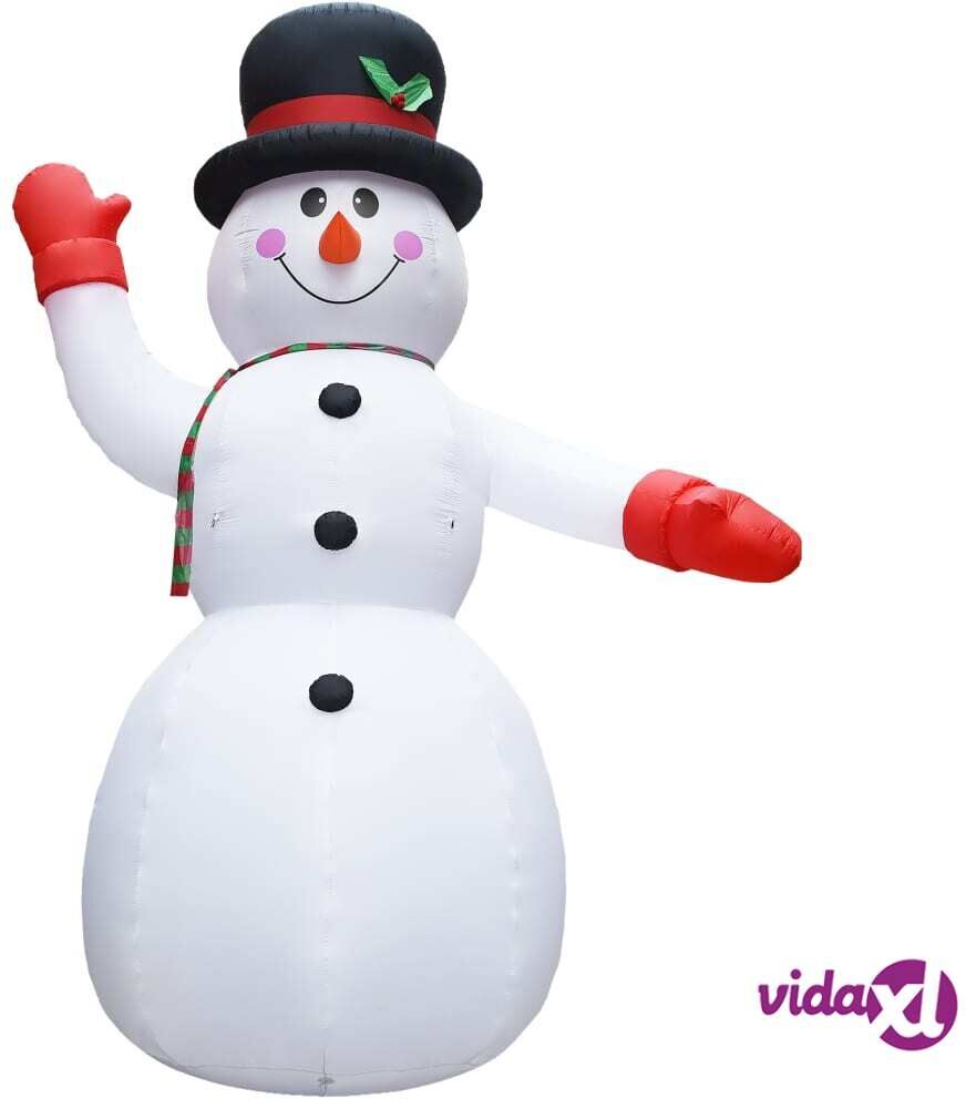 vidaXL Ilmatäytteinen jouluinen lumiukko LED IP44 450 cm XXL vidaXL Ilmatäytteinen jouluinen lumiukko LED IP44 450 cm XXL