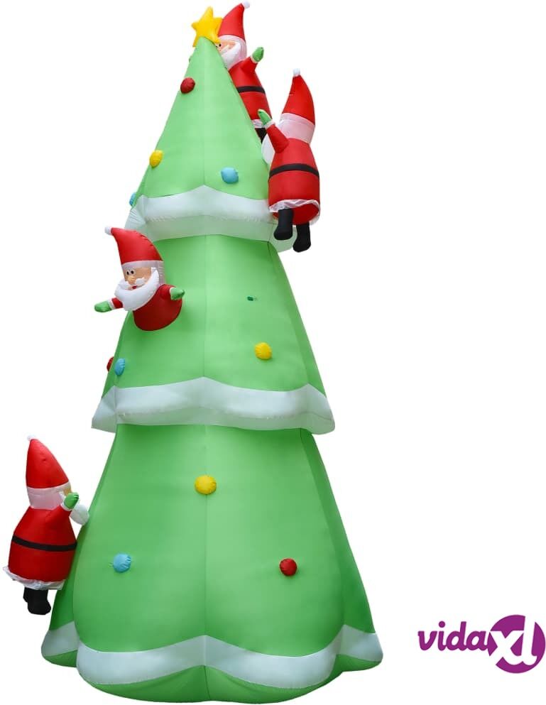 vidaXL Ilmatäytteinen joulukuusi ja -pukki LED IP44 500 cm XXL kangas vidaXL Ilmatäytteinen joulukuusi ja -pukki LED IP44 500 cm XXL kangas