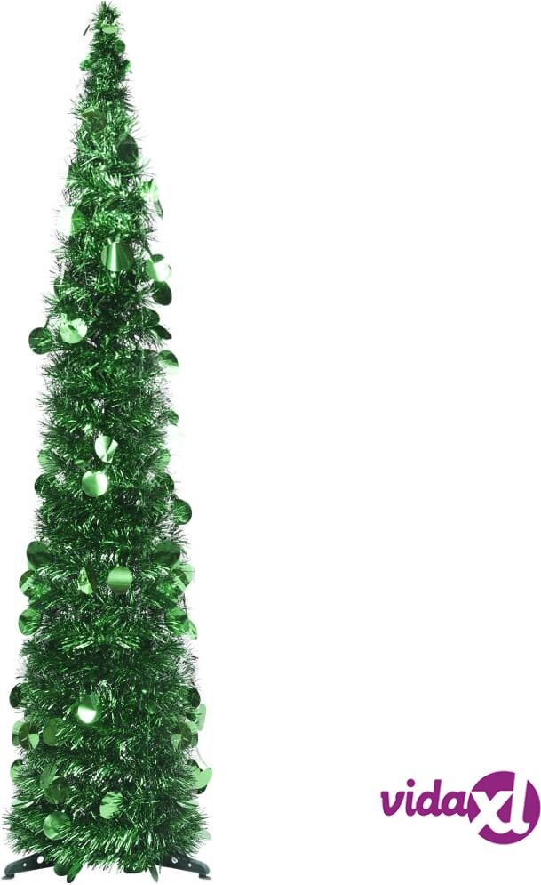 vidaXL Pop-up tekojoulukuusi vihreä 120 cm PET vidaXL Pop-up tekojoulukuusi vihreä 120 cm PET
