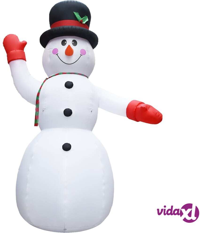 vidaXL Ilmatäytteinen jouluinen lumiukko 10cm XXL korkeapaine puhallin vidaXL Ilmatäytteinen jouluinen lumiukko 10cm XXL korkeapaine puhallin