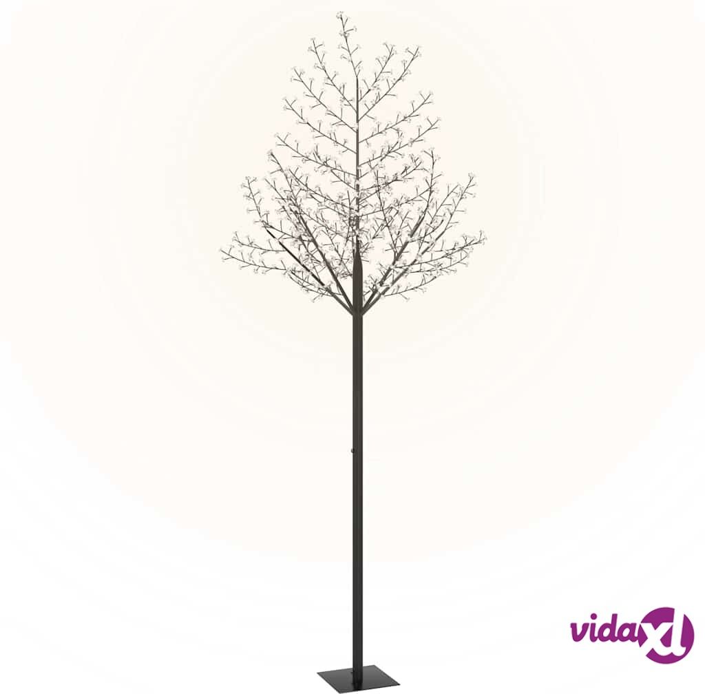 vidaXL Joulukuusi 600 kylmän valkoista LED-valoa kirsikankukka 300 cm vidaXL Joulukuusi 600 kylmän valkoista LED-valoa kirsikankukka 300 cm