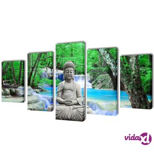 vidaXL Taulusarja Buddha 200 x 100 cm