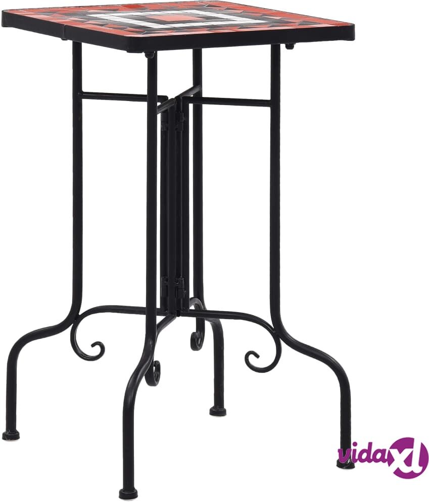 vidaXL Mosaiikkisivupöytä terrakotta ja valkoinen keramiikka vidaXL Mosaiikkisivupöytä terrakotta ja valkoinen keramiikka