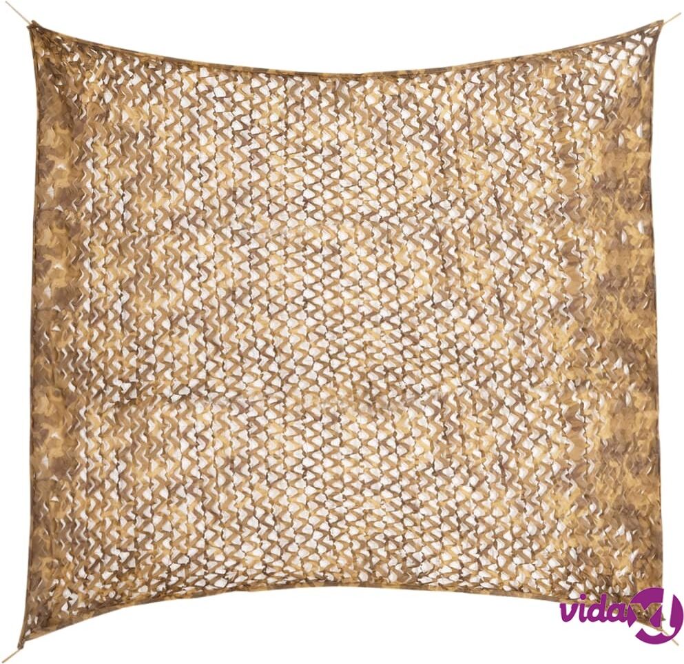 vidaXL Naamiointiverkko ja varastolaukku 3x3 m vidaXL Naamiointiverkko ja varastolaukku 3x3 m