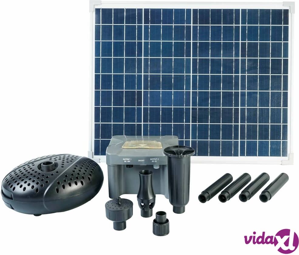 Ubbink SolarMax 2500 -setti aurinkopaneelilla, pumpulla ja akulla Ubbink SolarMax 2500 -setti aurinkopaneelilla, pumpulla ja akulla