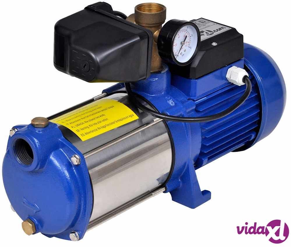 vidaXL Vesipumppu Mittarilla 1300 W 5100 L/t Sininen vidaXL Vesipumppu Mittarilla 1300 W 5100 L/t Sininen