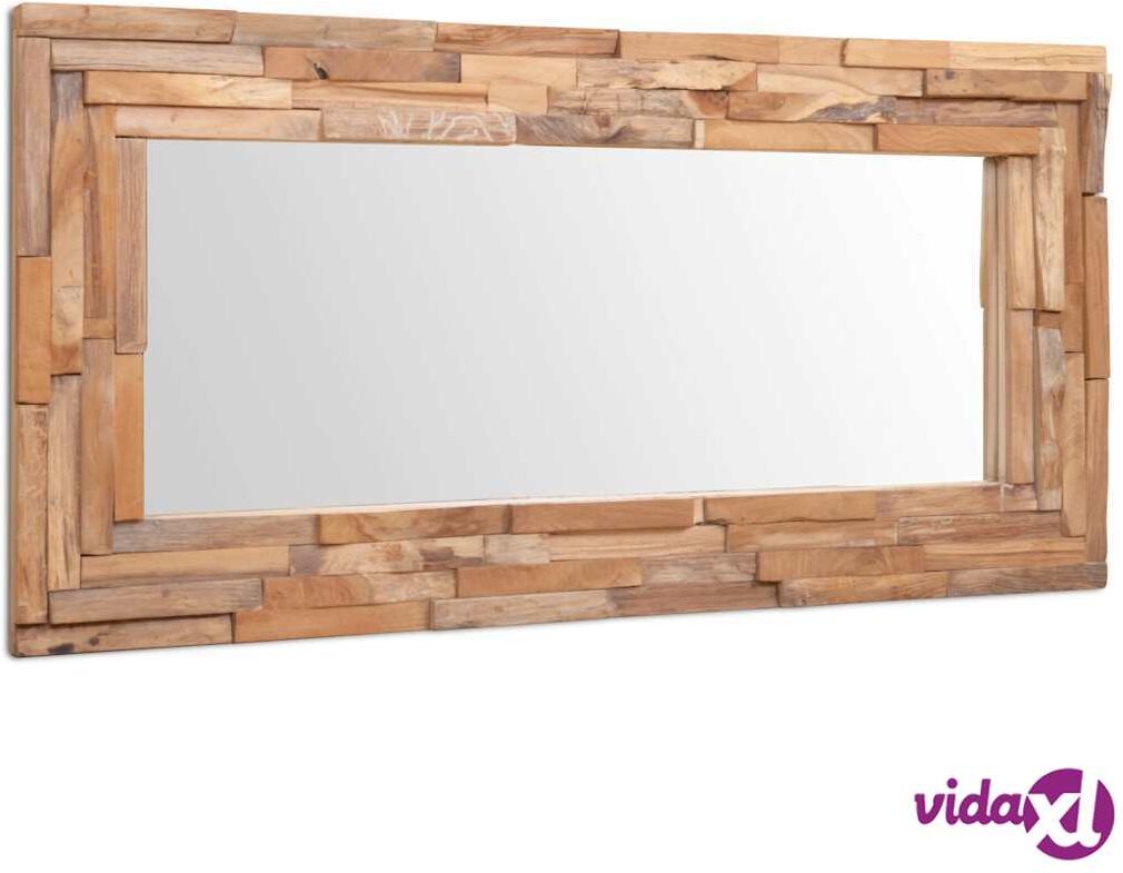 vidaXL Koristeellinen Peili Tiikki 120x60 cm Suorakaide vidaXL Koristeellinen Peili Tiikki 120x60 cm Suorakaide