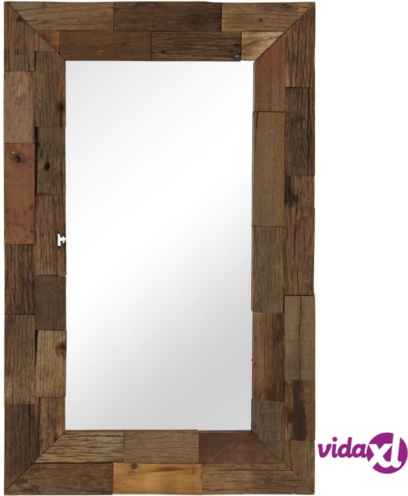 vidaXL Peili täysi kierrätetty puu 50x80 cm vidaXL Peili täysi kierrätetty puu 50x80 cm