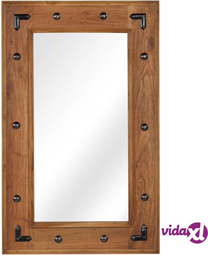 vidaXL Peili kiinteä akaasiapuu 50x80 cm vidaXL Peili kiinteä akaasiapuu 50x80 cm