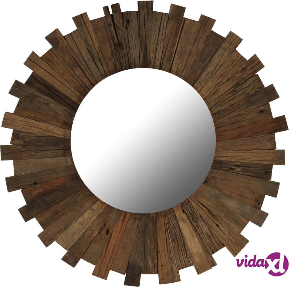 vidaXL Seinäpeili täysi kierrätetty puu 70 cm vidaXL Seinäpeili täysi kierrätetty puu 70 cm