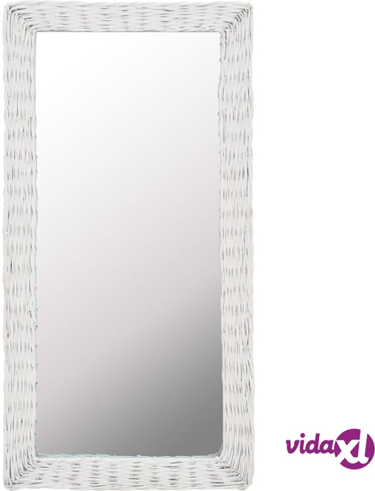 vidaXL Peili paju valkoinen 50x100 cm vidaXL Peili paju valkoinen 50x100 cm