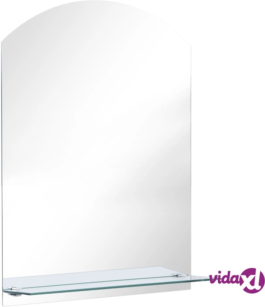 vidaXL Seinäpeili hyllyllä 50x70 cm karkaistu lasi vidaXL Seinäpeili hyllyllä 50x70 cm karkaistu lasi