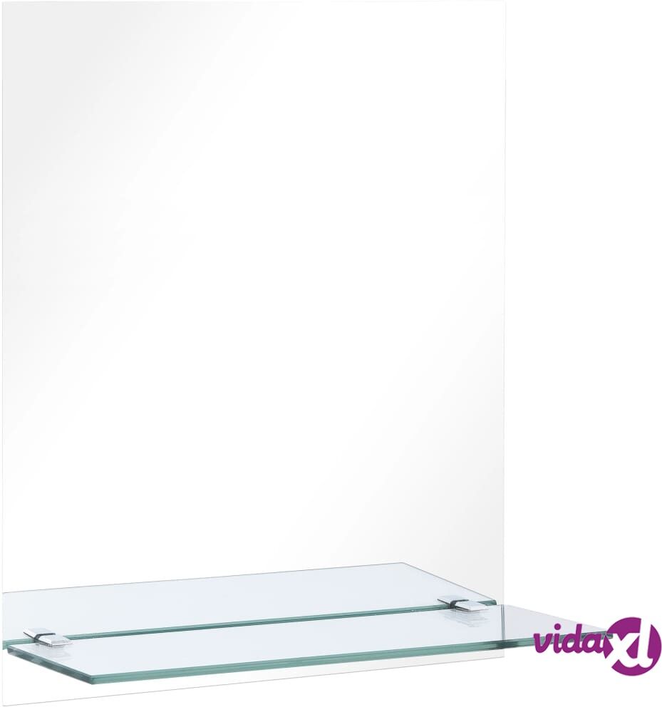 vidaXL Seinäpeili hyllyllä 20x40 cm karkaistu lasi vidaXL Seinäpeili hyllyllä 20x40 cm karkaistu lasi
