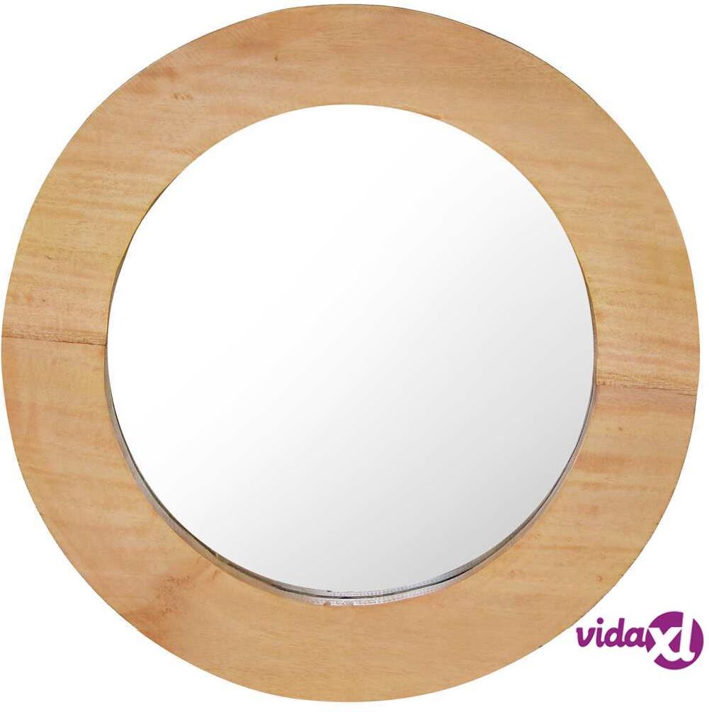 vidaXL Seinäpeili 40 cm tiikki pyöreä vidaXL Seinäpeili 40 cm tiikki pyöreä