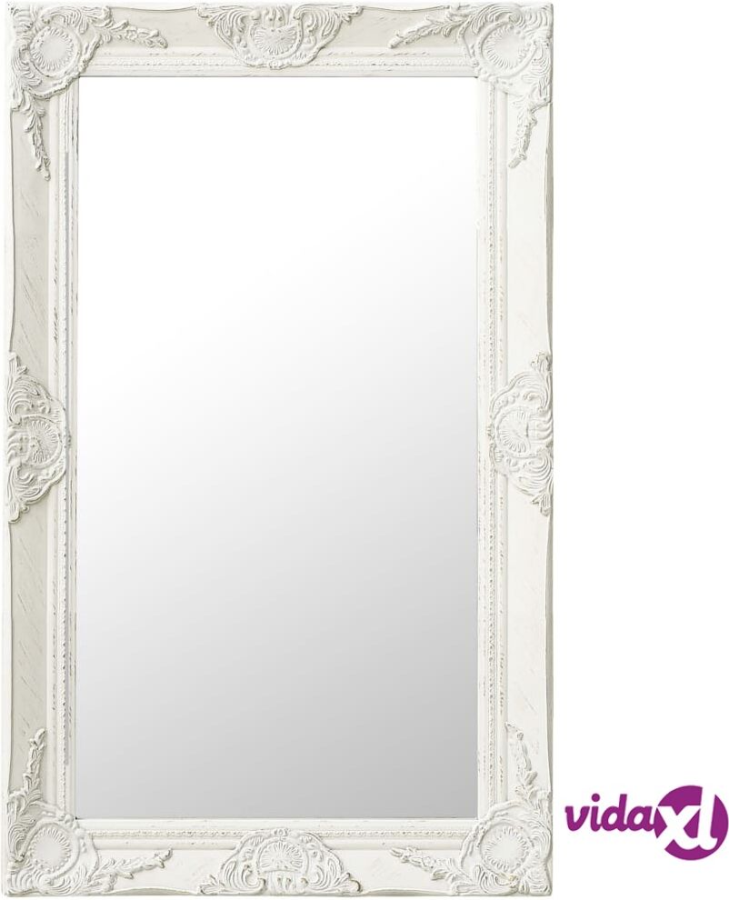 vidaXL Seinäpeili barokkityylinen 50x80 cm valkoinen vidaXL Seinäpeili barokkityylinen 50x80 cm valkoinen