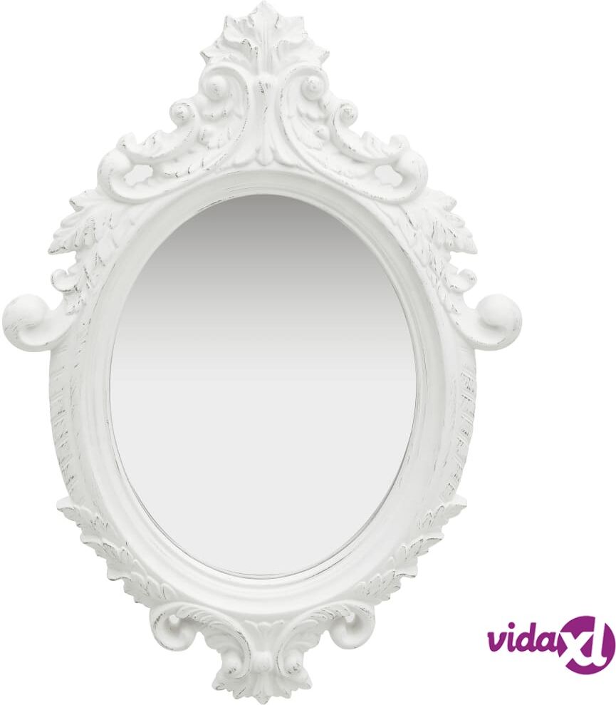 vidaXL Seinäpeili linnatyylinen 56x76 cm valkoinen vidaXL Seinäpeili linnatyylinen 56x76 cm valkoinen