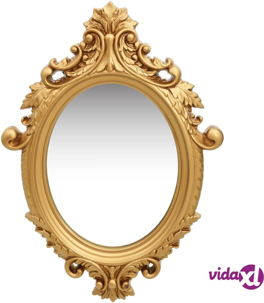 vidaXL Seinäpeili linnatyylinen 56x76 cm kulta vidaXL Seinäpeili linnatyylinen 56x76 cm kulta