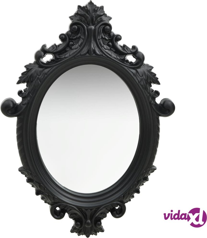 vidaXL Seinäpeili linnatyylinen 56x76 cm musta vidaXL Seinäpeili linnatyylinen 56x76 cm musta