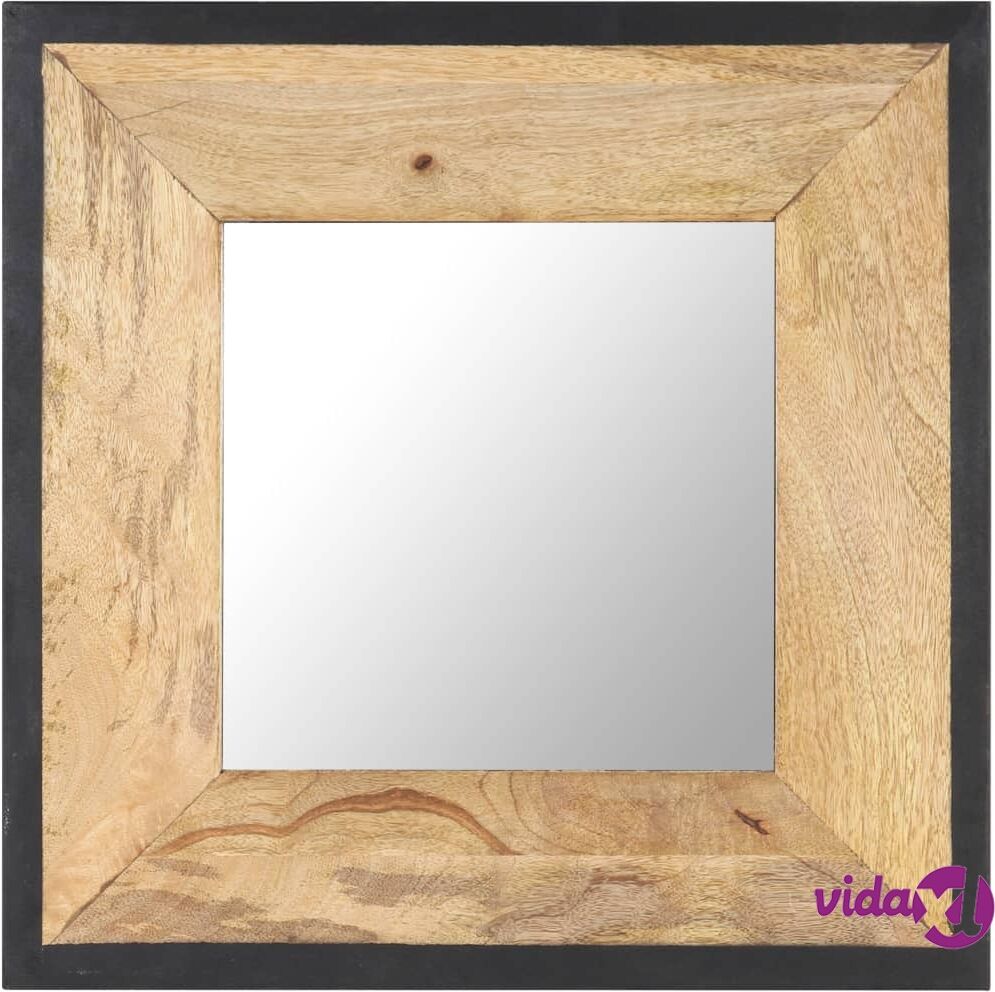 vidaXL Peili 50x50 cm täysi mangopuu vidaXL Peili 50x50 cm täysi mangopuu