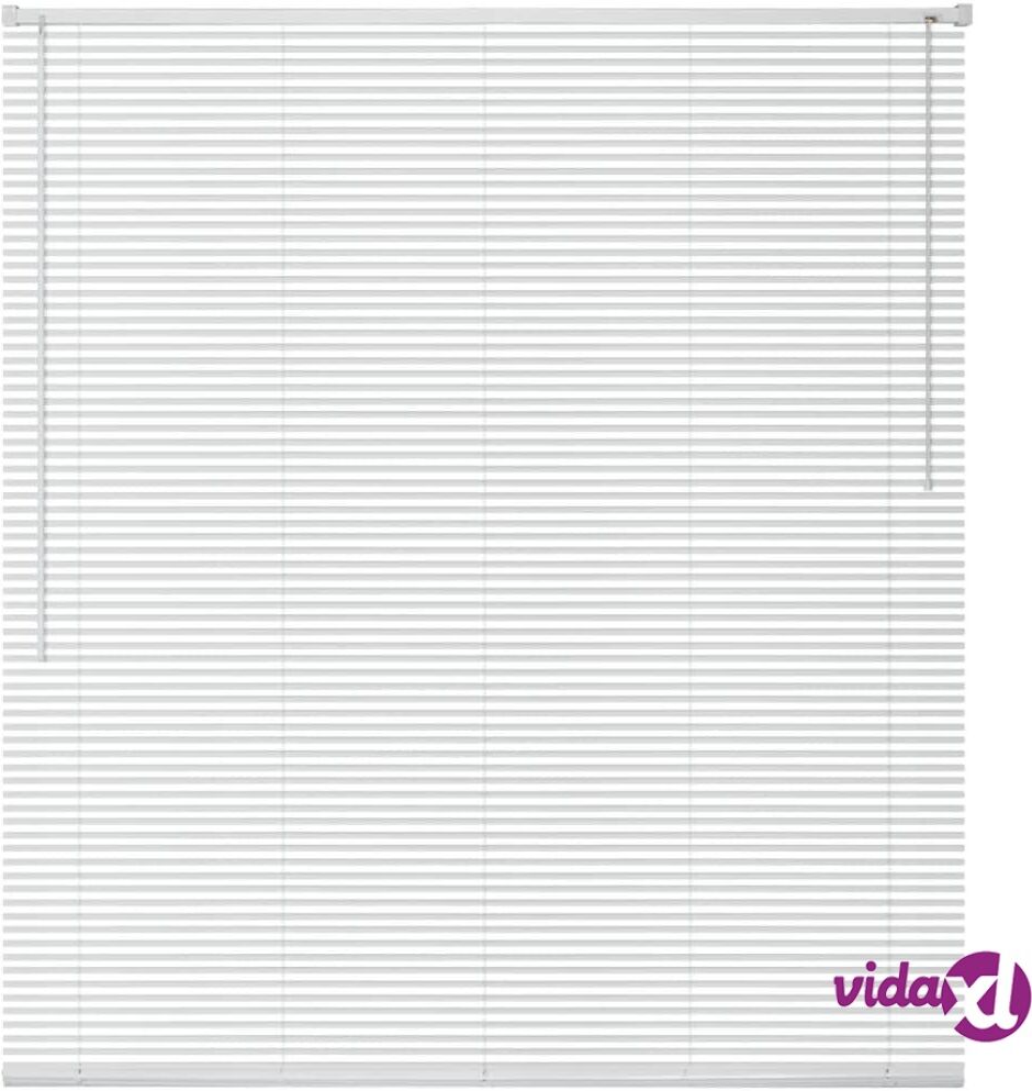 vidaXL Sälekaihtimet Alumiini 80x220 cm Valkoinen vidaXL Sälekaihtimet Alumiini 80x220 cm Valkoinen