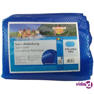 Summer Fun Uima-altaan aurinkosuoja ovaali 525x320 cm PE sininen
