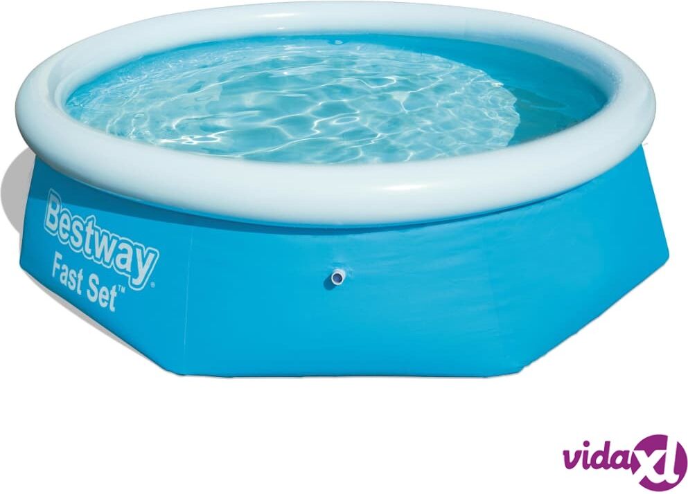 Bestway Fast Set täytettävä uima-allas pyöreä 244x66 cm 57265 Bestway Fast Set täytettävä uima-allas pyöreä 244x66 cm 57265