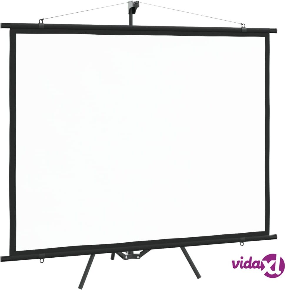 vidaXL Valkokangas jalustalla 72" 4:3 vidaXL Valkokangas jalustalla 72" 4:3