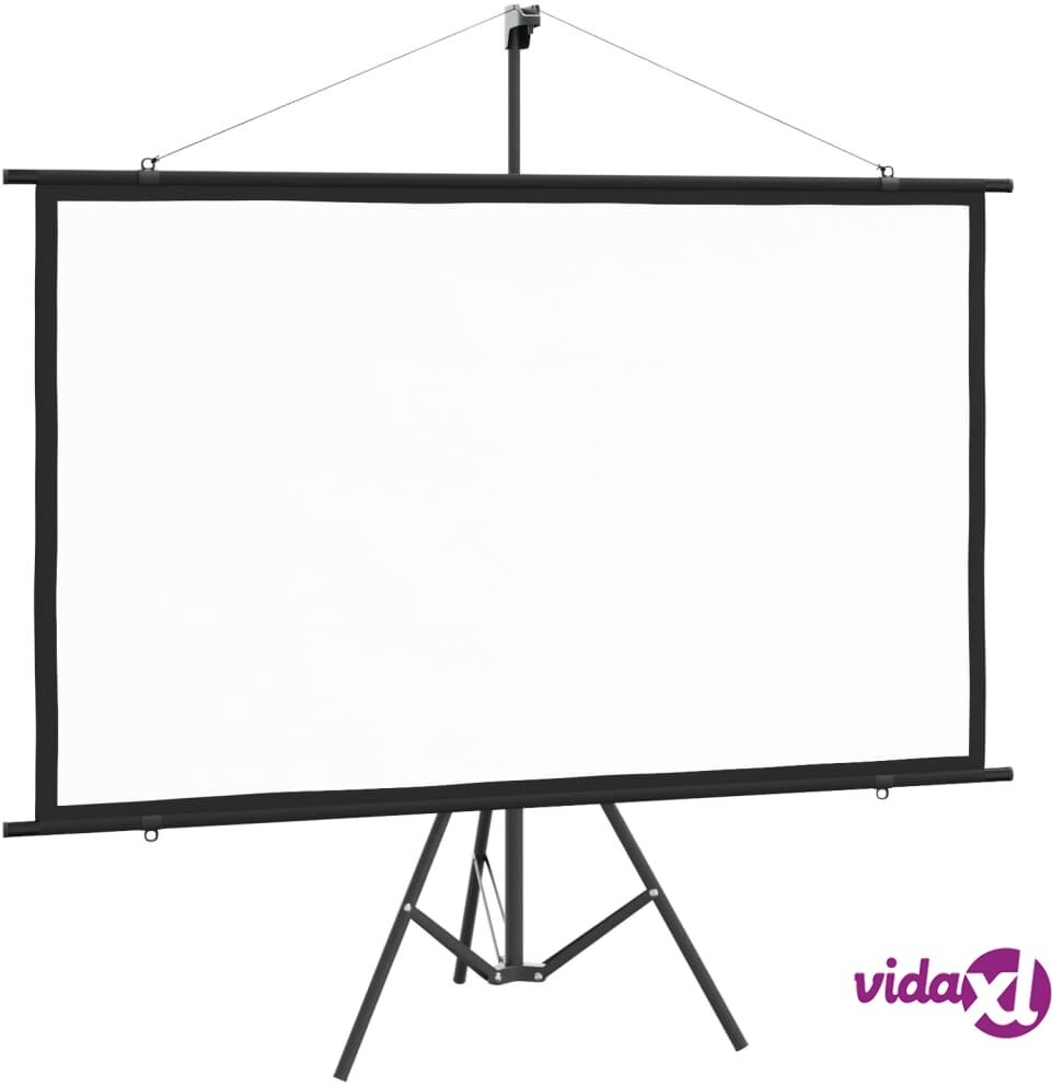 vidaXL Valkokangas jalustalla 72" 16:9 vidaXL Valkokangas jalustalla 72" 16:9
