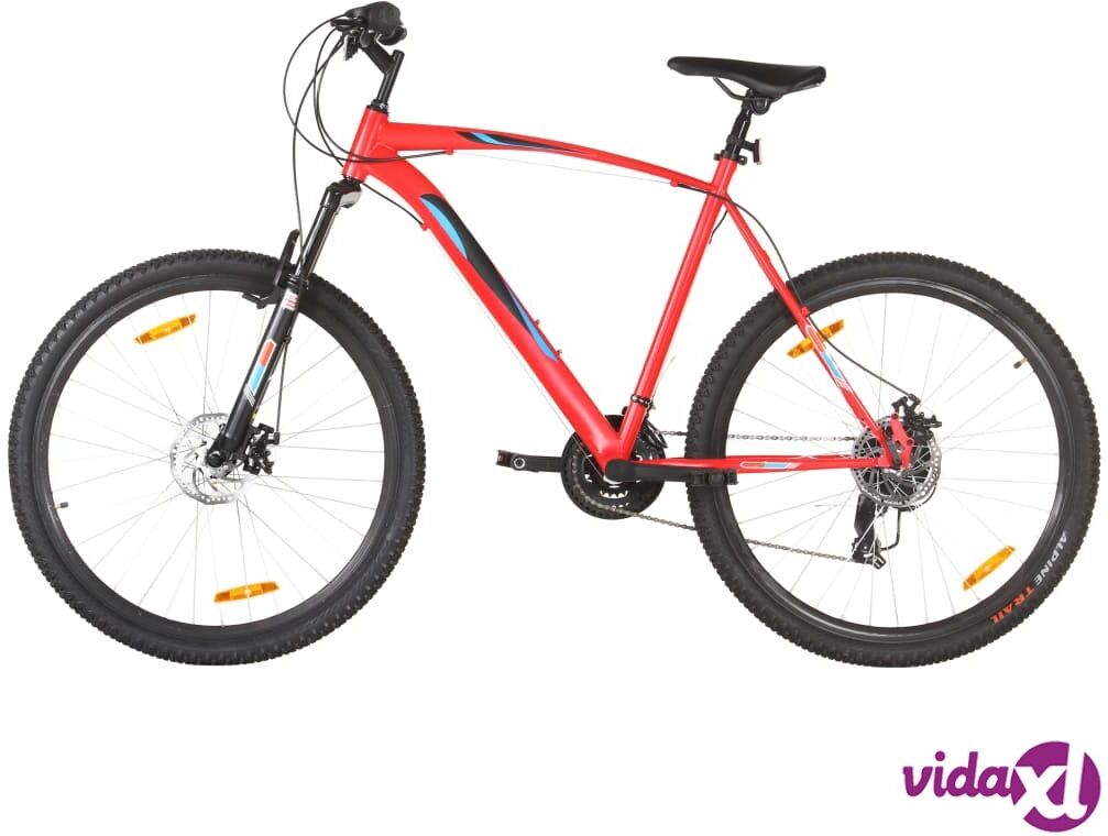 vidaXL Maastopyörä 21 vaihdetta 29" renkaat 58 cm runko punainen vidaXL Maastopyörä 21 vaihdetta 29" renkaat 58 cm runko punainen