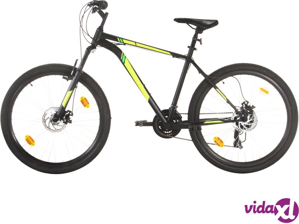 vidaXL Maastopyörä 21 vaihdetta 27,5" renkaat 42 cm runko musta vidaXL Maastopyörä 21 vaihdetta 27,5" renkaat 42 cm runko musta