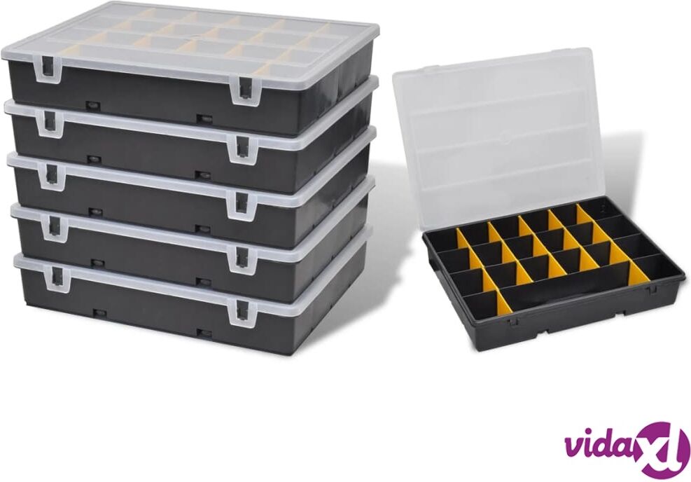 vidaXL Varastolaatikkosarja 6 kpl vidaXL Varastolaatikkosarja 6 kpl