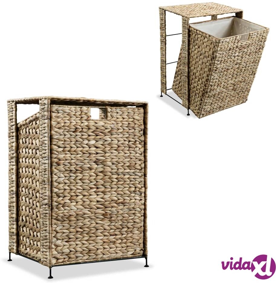 vidaXL Pyykkikori vesihyasintti 44x34x64 cm vidaXL Pyykkikori vesihyasintti 44x34x64 cm