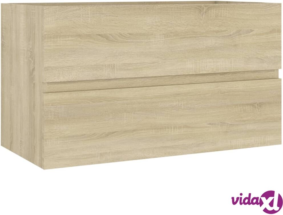 vidaXL Allaskaappi Sonoma-tammi 80x38,5x45 cm lastulevy vidaXL Allaskaappi Sonoma-tammi 80x38,5x45 cm lastulevy