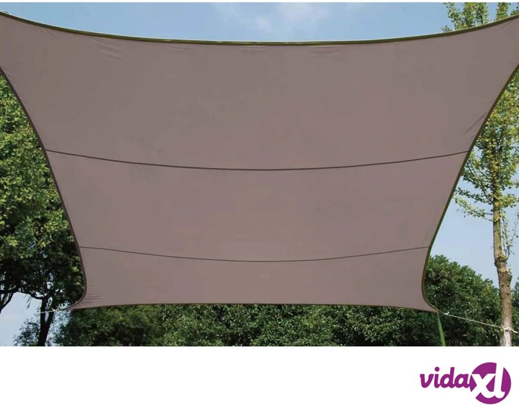 Perel Aurinkopurje neliönmuotoinen 3,6 m ruskeanharmaa GSS4360TA Perel Aurinkopurje neliönmuotoinen 3,6 m ruskeanharmaa GSS4360TA