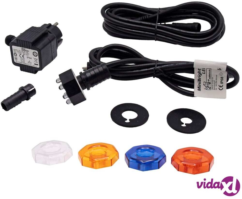 Ubbink Vedenalainen lampivalo MiniBright 1x8 LED Ubbink Vedenalainen lampivalo MiniBright 1x8 LED