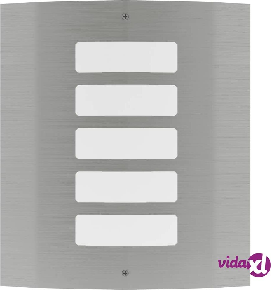 vidaXL RVS Seinälamppu Sisä- ja Ulkotiloihin Vedenkestävä vidaXL RVS Seinälamppu Sisä- ja Ulkotiloihin Vedenkestävä