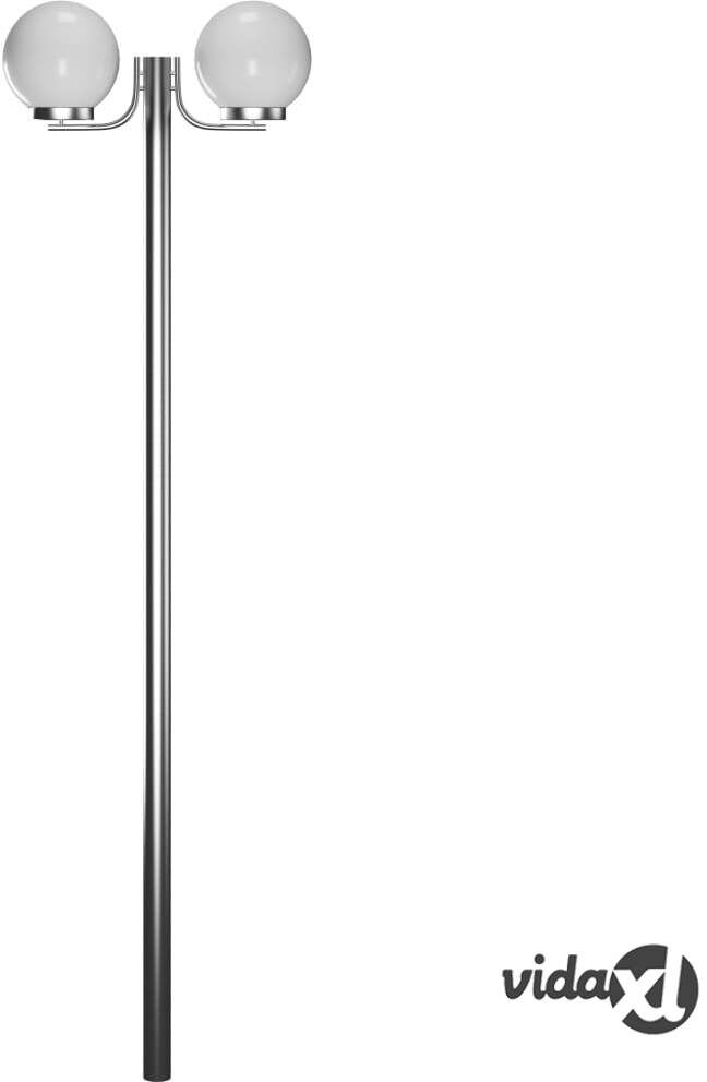 vidaXL Puutarhan Lampputolppa 2 lamppua 220cm vidaXL Puutarhan Lampputolppa 2 lamppua 220cm