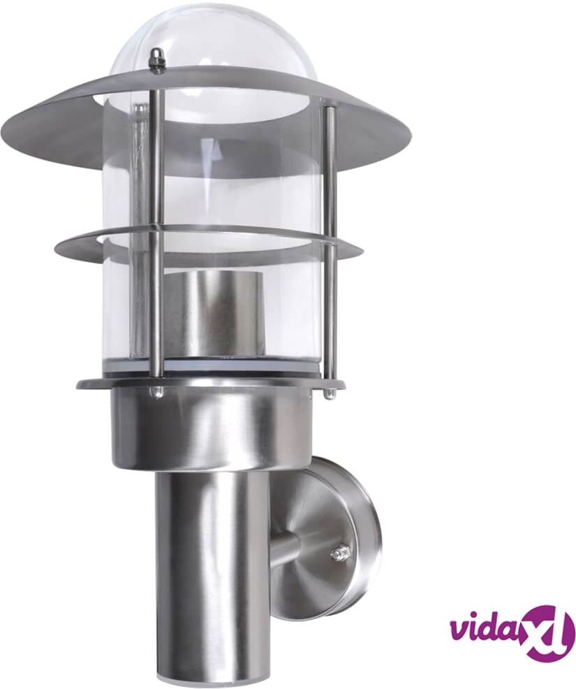 vidaXL Terassin Seinälamppu Ruostumaton Teräs vidaXL Terassin Seinälamppu Ruostumaton Teräs