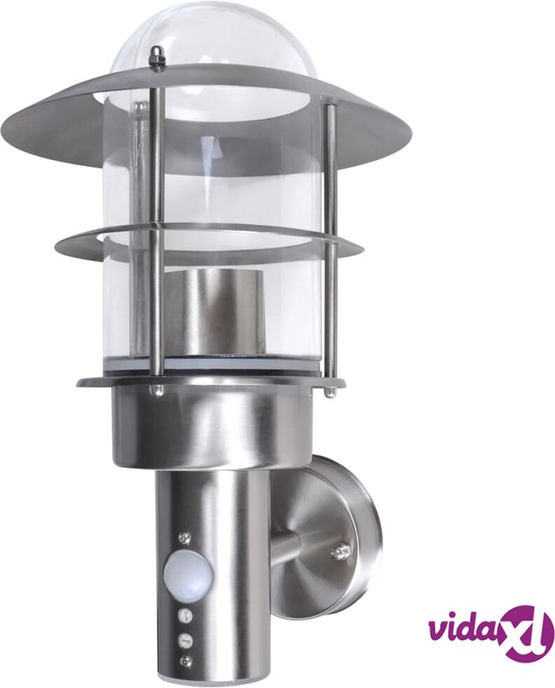 vidaXL Terassin Seinälamppu Ruostumattomasta Teräksestä vidaXL Terassin Seinälamppu Ruostumattomasta Teräksestä