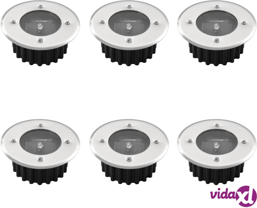 vidaXL 6 Maahan Upotettavaa Aurinkovoima Spottivaloa vidaXL 6 Maahan Upotettavaa Aurinkovoima Spottivaloa